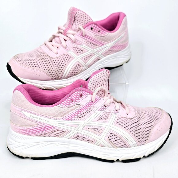 Asics Gel Contend 6  Pink Running Shoes Women's Size 6.5 - Picture 1 of 9